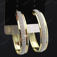 Hoop Earring, Jewelry, gold, silver plated