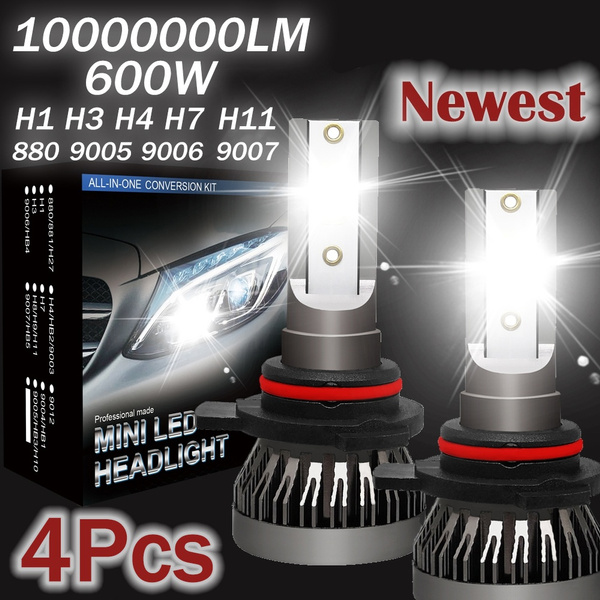 Pack of 2 H1 6000K LED bulbs