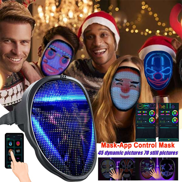  Led Mask With Face Transforming -Bluetooth App