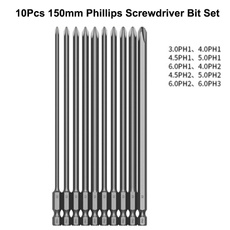 electricscrewdriverbit, Steel, Head, hexshankphillipsbit