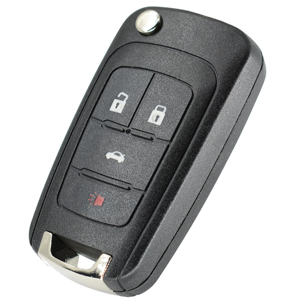 Programmable Key Fob Keyless Remote Key Fob For 2011-2016 Chevrolet Cruze – Programmable, Black Finish Key Cover - Foto 8
