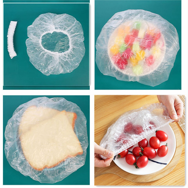 100pcs Food preservation set Storage containers Shrink plastic