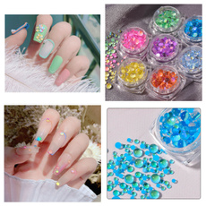 Nails, art, nailrhinestone, Beauty