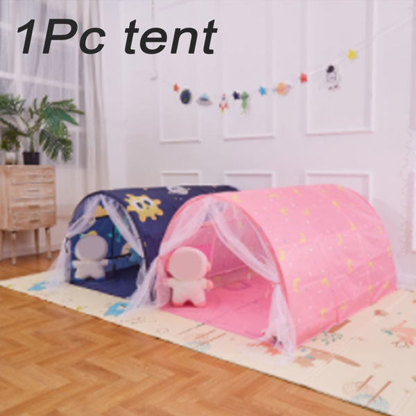 Children Play Tent Bed Portable Folding Indoor Assembly Tent Wish