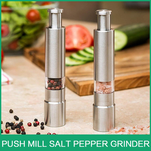Electric Salt Pepper Mills Portable Grinder Kitchen Tools