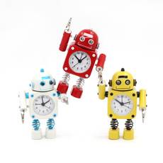 robotalarmclock, nontickingalarmclock, eye, Clock