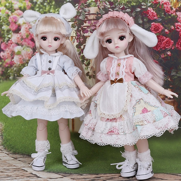 30cm Girls Princess Doll Dress Up Doll Loli Doll BJD Doll Girls Toy ...