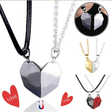 couple necklace, Love, Gifts, gold