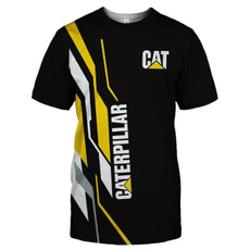 caterpillar3d, Fashion, roundnecktshirt, Tops
