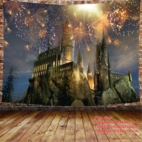 Hogwarts castle outlet tapestry