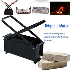 briquettemaker, briquettemakersforfirestove, Home & Living, newspaperbriquettemaker
