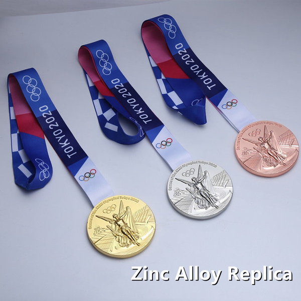 2020 Tokyo Olympics Games Medals Gold/Silver/Bronze Medal (zinc Alloy ...