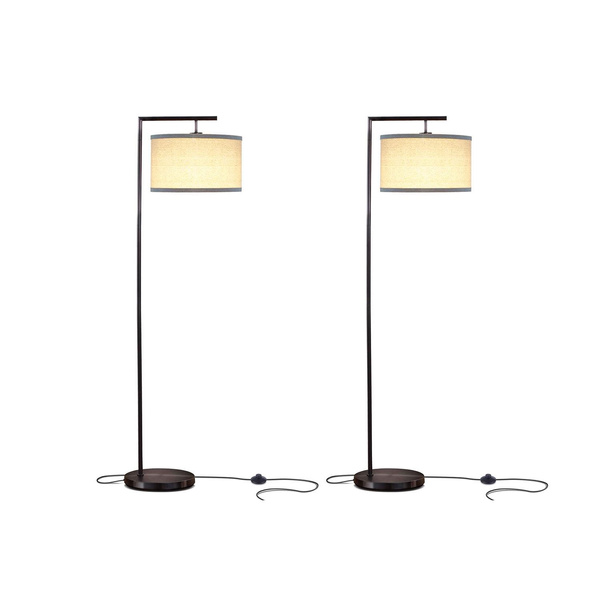 Brightech Montage Modern Floor Smart Lamp With Led Light And Shade Black 2 Pack Wish Brightech Montage Modern Floor Smart, Brightech Montage Modern Led Floor Lamp