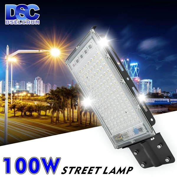 100W LED Street Light AC 220V-240V Outdoor Floodlight Spotlight IP65 ...