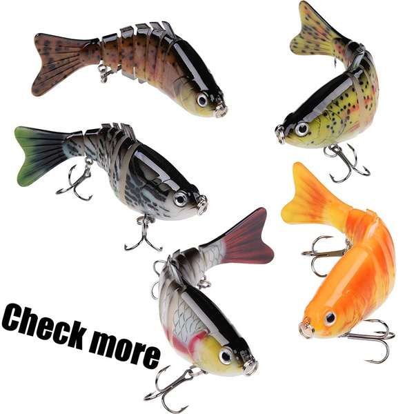 Several Design Fishing Lures Topwater Lifelike artificial fish bait cool  fishing accessories