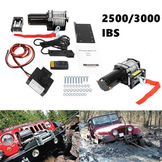 trucktraileratvsuvrecoverywinch, Remote, Electric, Jeep