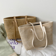 Shoulder Bags, Fashion Accessory, Capacity, strawbag