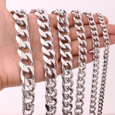 Steel, Stainless, Chain Necklace, Men  Necklace