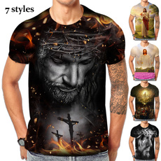 Mens T Shirt, Fashion, Christian, jesustshirt