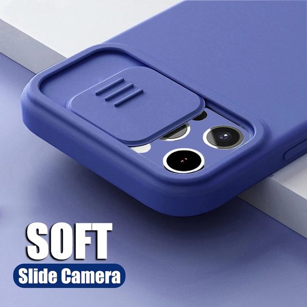 Camera Lens Slide Phone Protection Case For iPhone 11 12 13 Pro Max ...