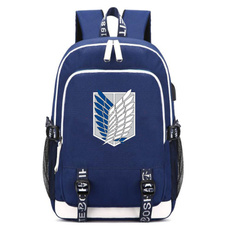 Attack on Titan backpack, travel backpack, School, Fashion