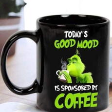 Coffee, drinkingcup, grinch, mugsgift