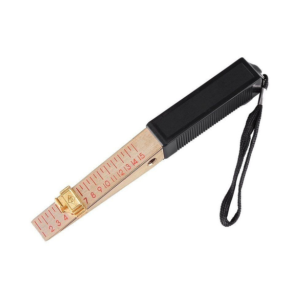 Measure Copper Ruler Engineering Measure Tool Cursor Copper Flatness Inspection Feeler Gauge ...
