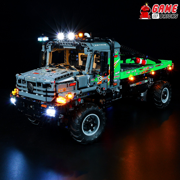 Game of Bricks Light Kit for 4x4 Mercedes-Benz Zetros Trial Truck 42129 ...