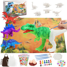 dinosaurpaintingtoy, Palette, paintingkit, tyrannosauru
