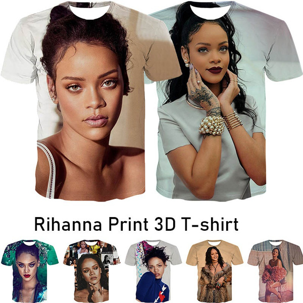 New Hot 3D Print Hoodie Rihanna World Top Female Artist Casual Shirt Rihanna  Personality Stree Pop 3D Classic Clothing