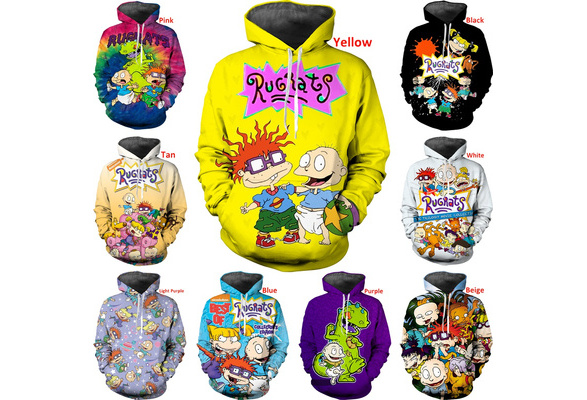 rugrats hoodie purple