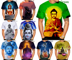noveltshirt, Fashion, 3dmentshirt, buddhafacetshirt