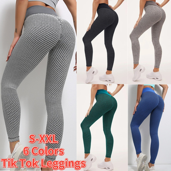 Plus Size S-XXL Leggings Women Fashion Honeycomb Leggings Lifting