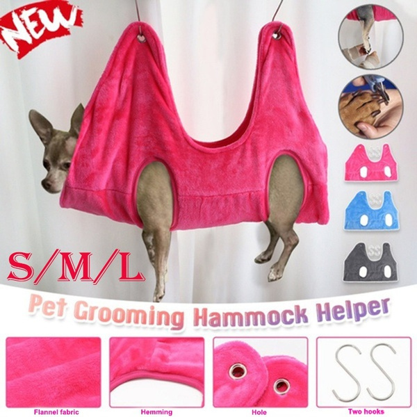 3 Colors Pet Cat Grooming Hammock Helper Cat Grooming Hammocks