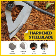 Steel, handlehoeexcavatortool, Farm, Gardening Supplies