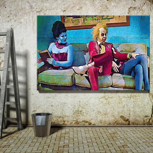 Beetlejuice - NECA - Set de 3 figurines PVC Waiting Room 1