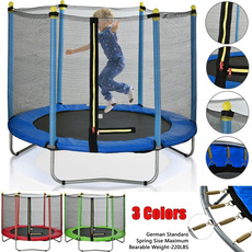 trampoline, enclosurenet, Outdoor, roundtrampoline
