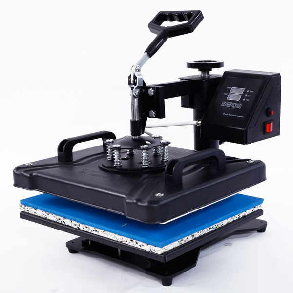 Sublimation Timer Home Use DIY 5-in-1 Combined Type Digital Heat Press Transfer ...