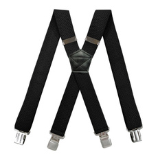 suspenders, Heavy, Adjustable, Elastic