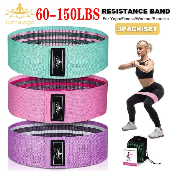 Upgraded resistance band exercise band men and women Pilates elastic