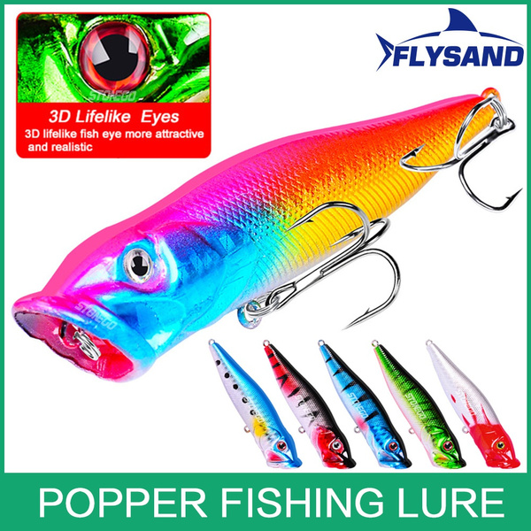 Hot Selling Popper Lure 6 Color Fishing Tackle 93mm/12.5g Fishing