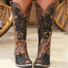vintageboot, Leather Boots, Knee High, cow