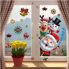 glassdecoration, windowsticker, Christmas, Garland