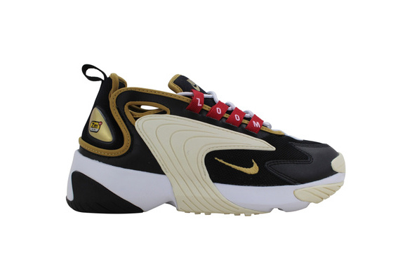 Nike Zoom 2K Black Metallic Gold White Sail AO0354 005 Women s