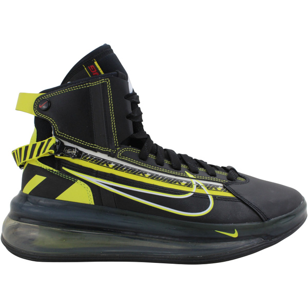 Nike Air Max 720 Saturn QS Black Dynamic Yellow University Red