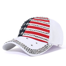 Baseball Hat, sports cap, Bling, cottonhat