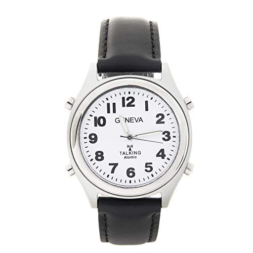 Atomic talking watch unisex watch w alarm speaks time day date