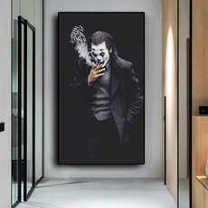 Joker, Decor, Wall Art, canvaspainting