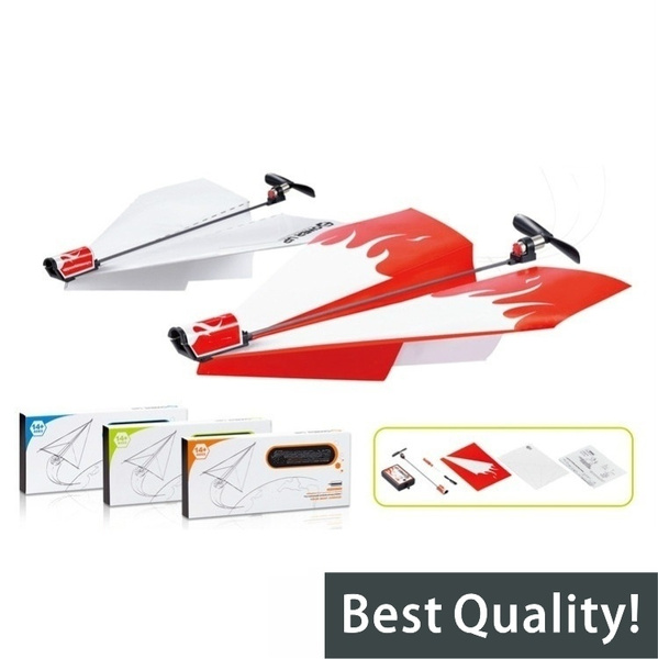 DIY Electric Paper Kid Airplane Conversion Kit Powerup Propeller Module