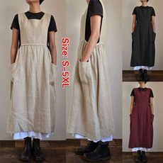apron, long skirt, Garden, Pocket